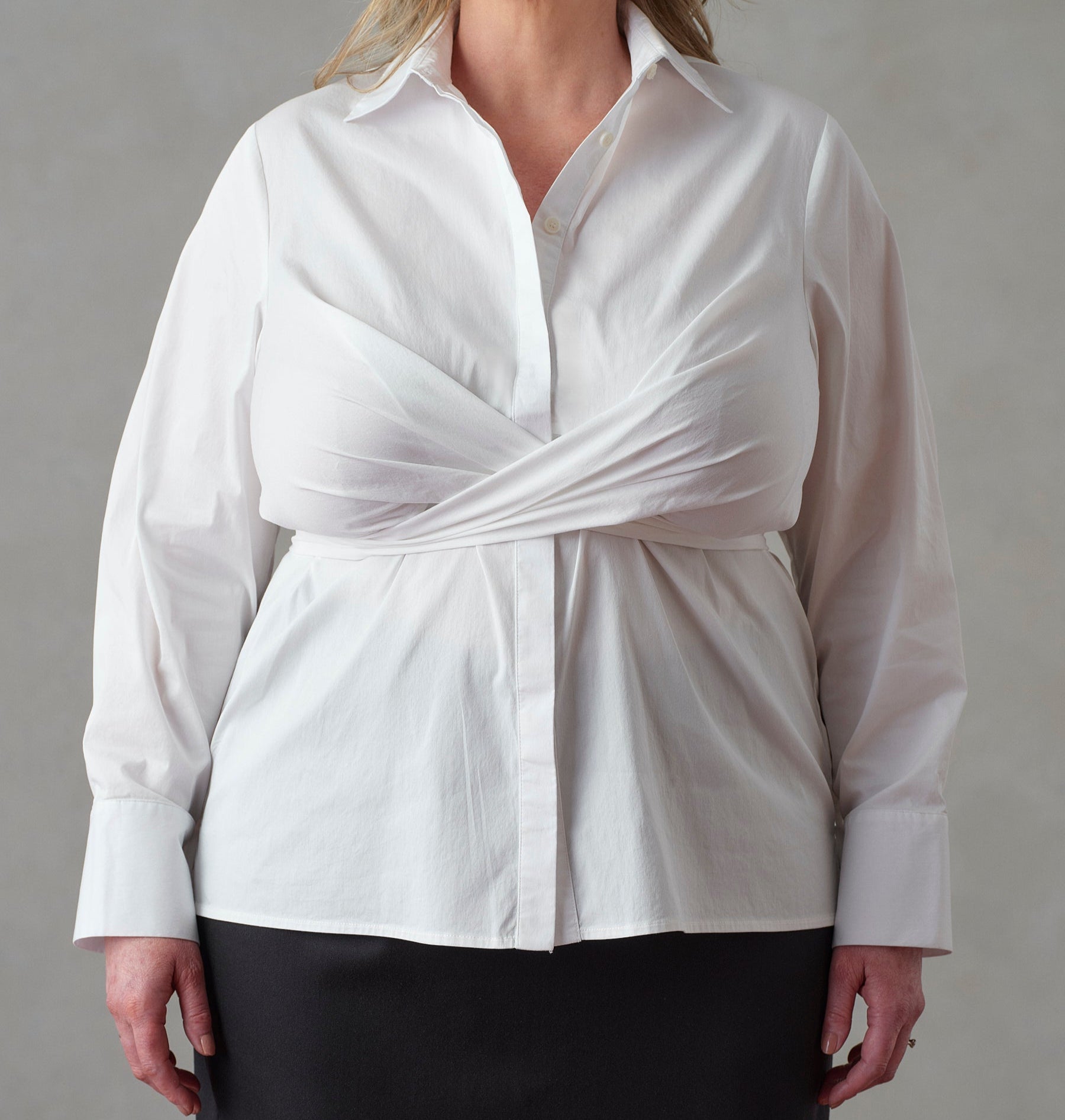 Camille Wrap Shirt