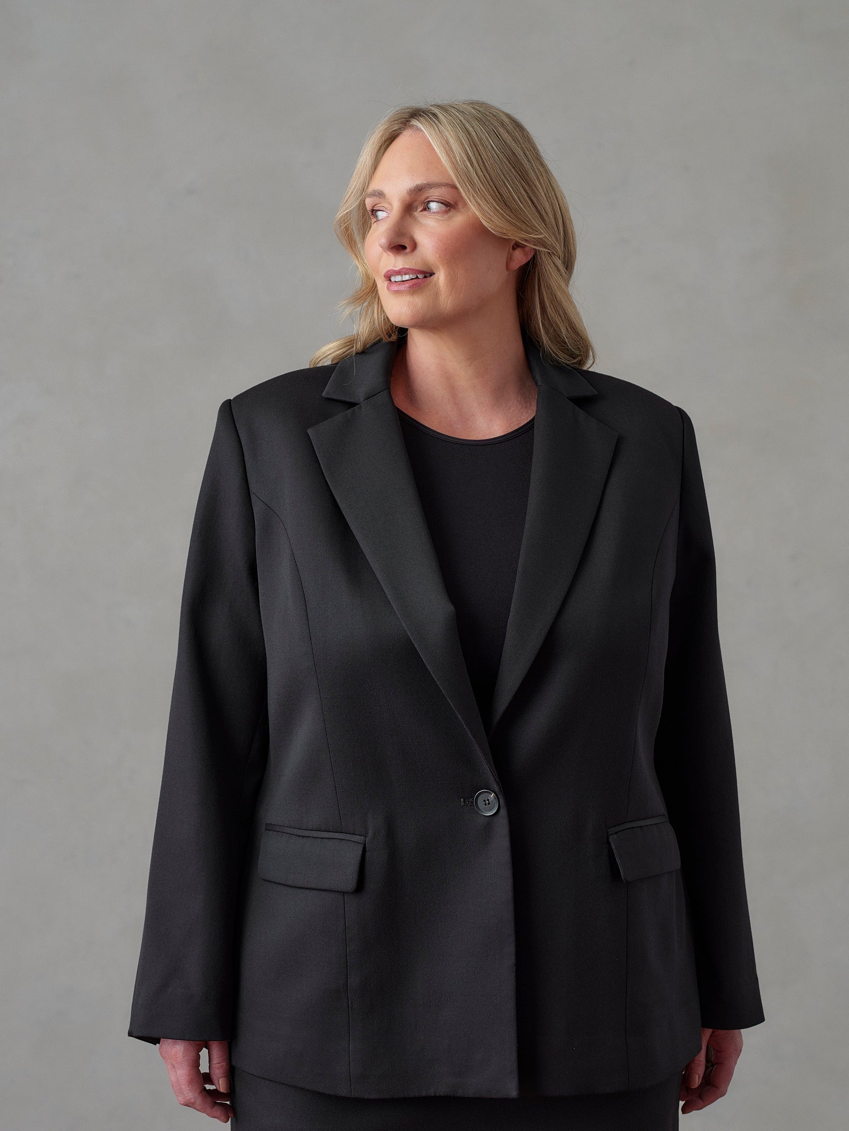 Charlotte Wool Blazer